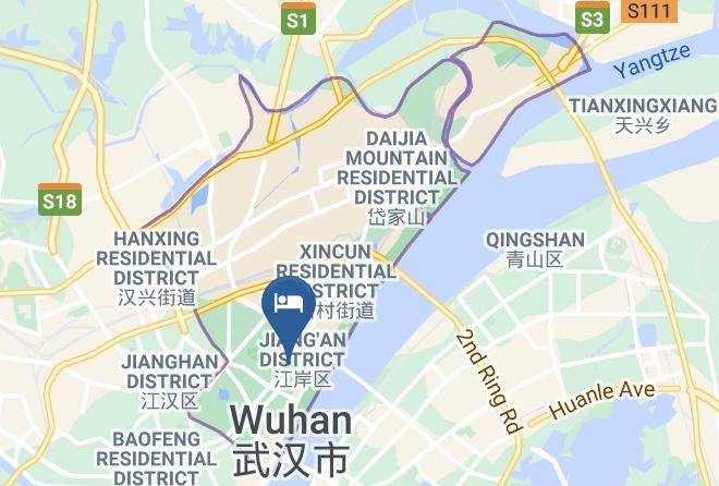 Wuhan - Wuhan Palm Spring International Hotel Maps