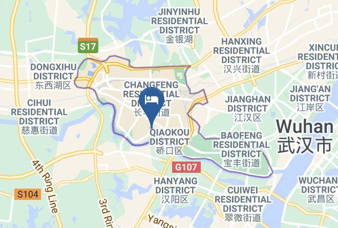 Wuhan - Wuhan Riverside No 1 Hotel Maps