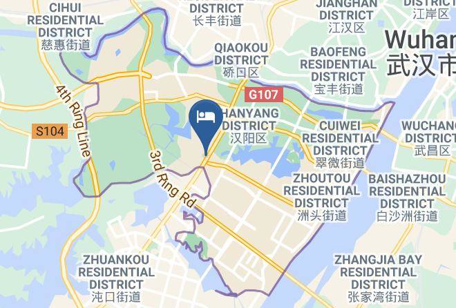 Wuhan - Wuhan Splendid Jinhao Vision Hotel Maps