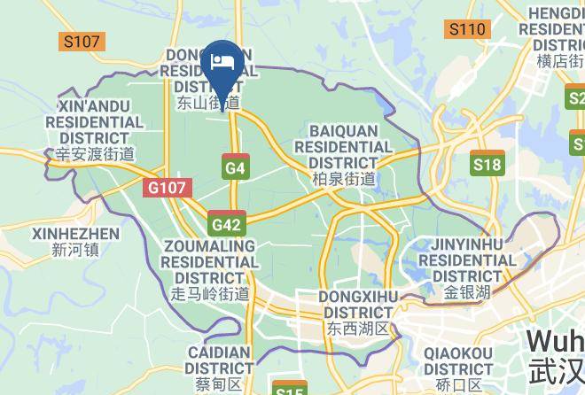 Wuhan - Wuhan Wai Holiday Hotel Maps