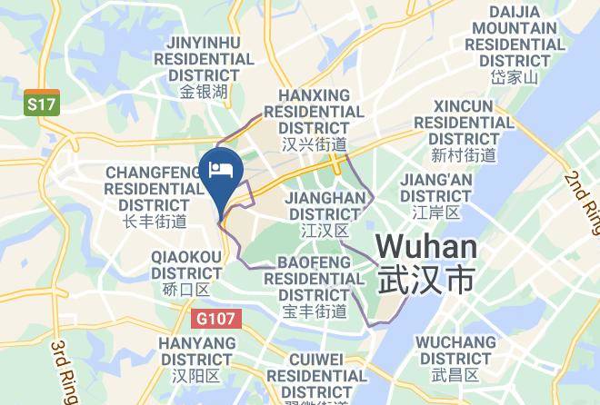 Wuhan - Wuhan Wanjia Theme Hotel Maps