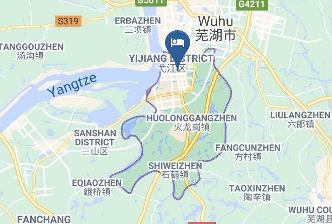 Wuhu - Wuhu Yazhijia Hotel Maps