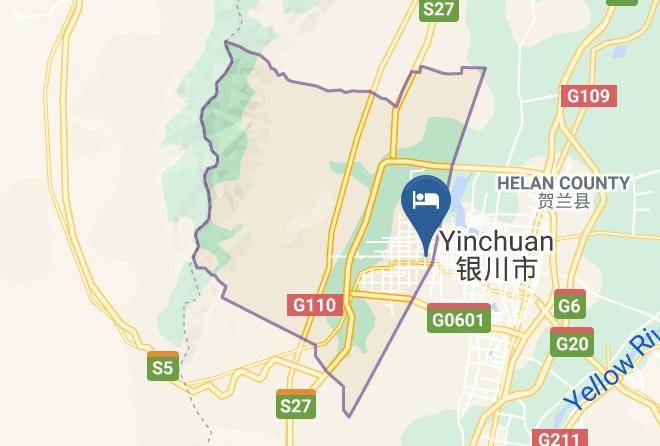 Yinchuan - Wuhua Tianyue Hotel Maps