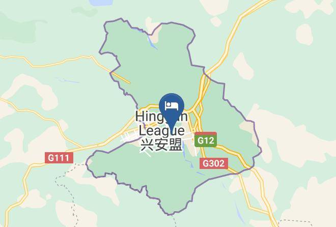 Hinggan League - Wulanhaotezitengge Maps