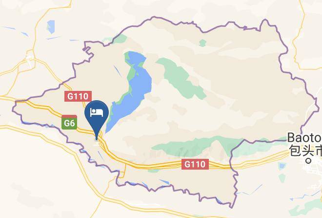 Bayannur - Wulate Hotel Maps