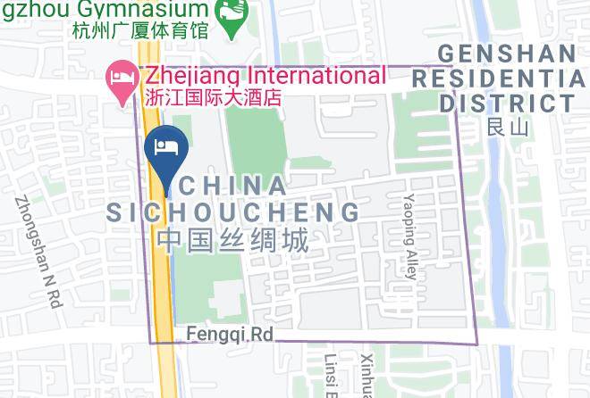 Hangzhou - Wuliang Hotel Maps