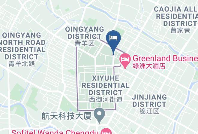 Chengdu - Wuliangye Grand Hotel Maps