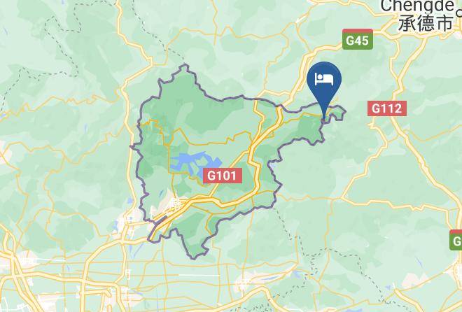 Chengde - Wuling Xigu Resort Maps