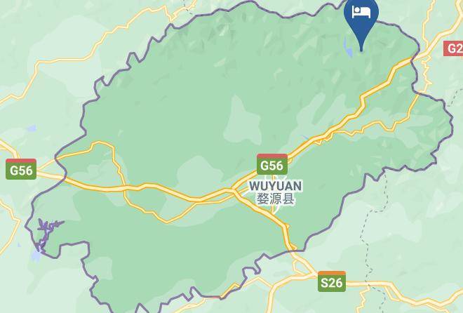 Wulong Mountain Resort Map