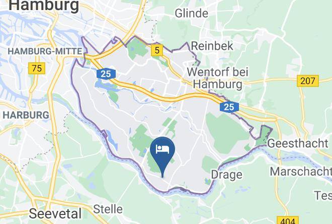 Stadt Hamburg - Wunderlandhaus Maps