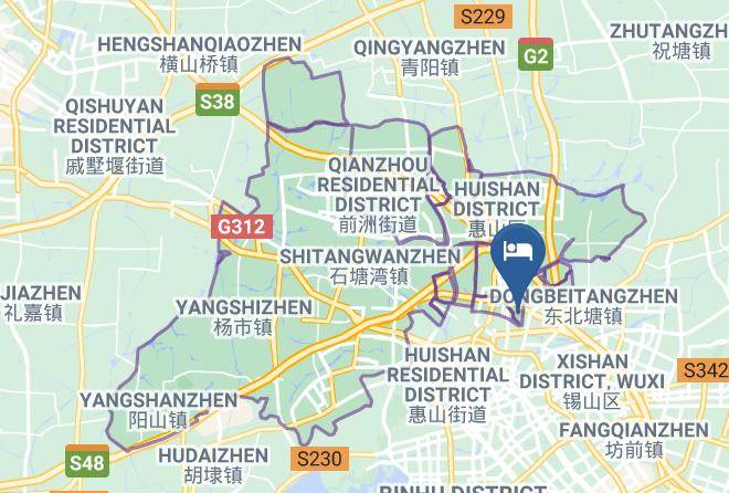 Wuxi - Wuxi Qinhe A Business Hotel Maps