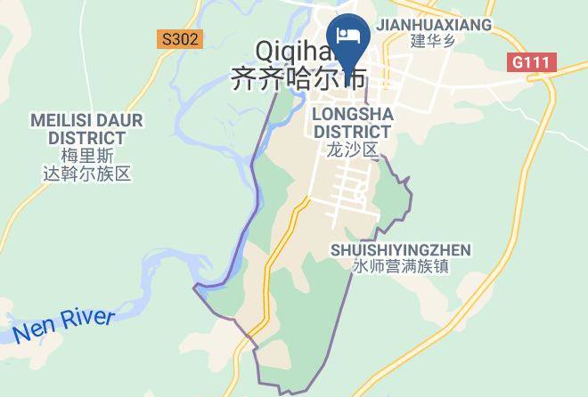 Qiqihar - Wuxiandian Hotel Maps