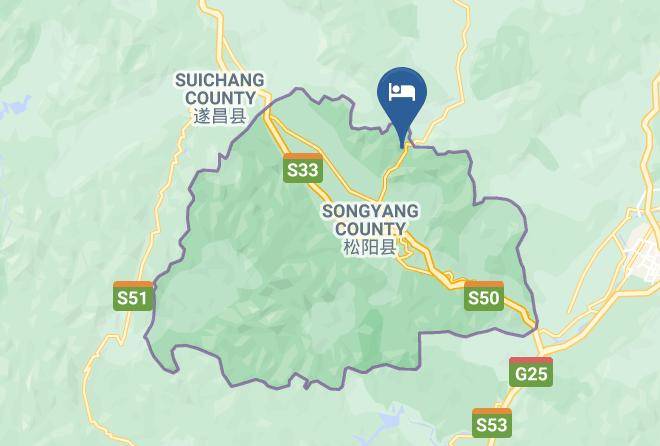 Lishui - Wuxin Yunshe Hostel Maps