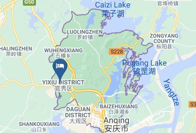 Anqing - Wuyang Garden Hotel Maps