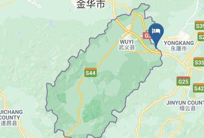 Jinhua - Wuyi Haitang Hotel Maps