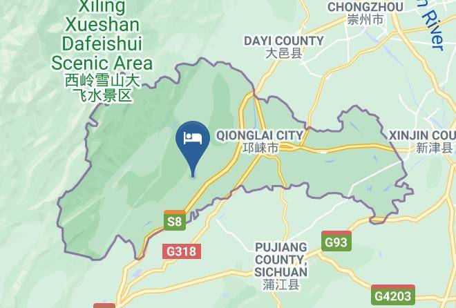Chengdu - Wuyuan Hotel Maps