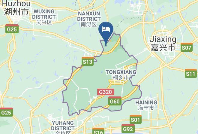 Jiaxing - Wuzhen Moon Bay Water Pavilion Maps