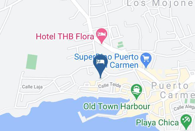 Las Palmas - Www Lanzholidays Com Maps