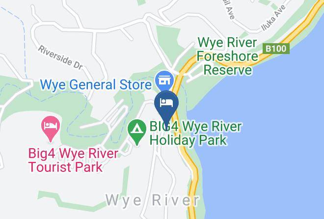 Wye Beach Hotel Map