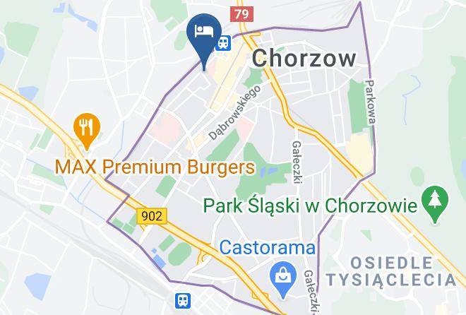 Chorzow - Wygodne Pokoje H16 Maps