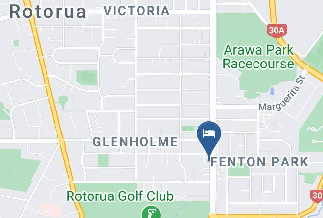 Rotorua - Wylie Court Motor Lodge Maps