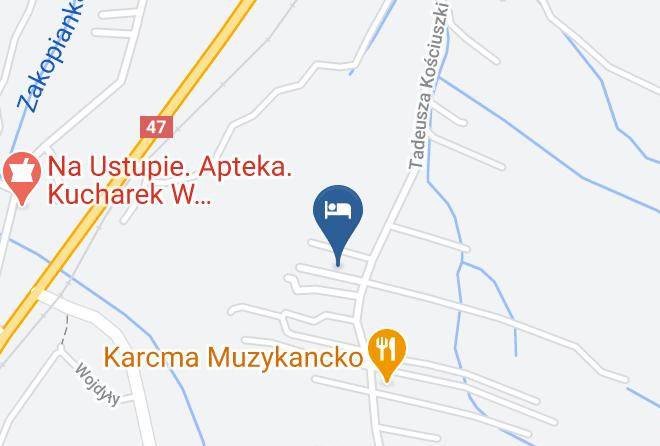 Tatrzanski - Wynajem Pokoi Anna Dorula Maps