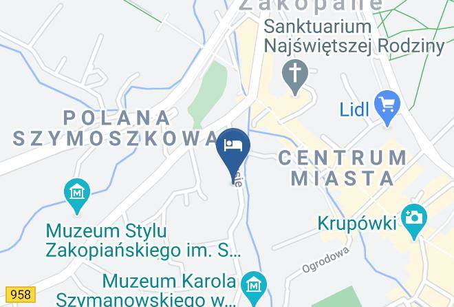 Tatrzanski - Wynajem Pokoi Maps