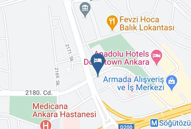 Wyndham Ankara Map