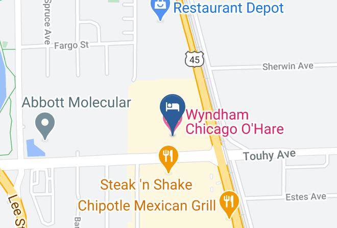 Cook - Wyndham Chicago O'hare Maps