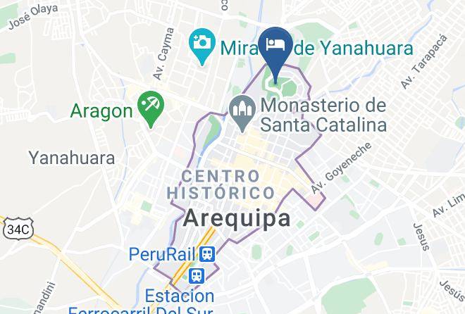 Arequipa - Wyndham Costa Del Sol Arequipa Maps