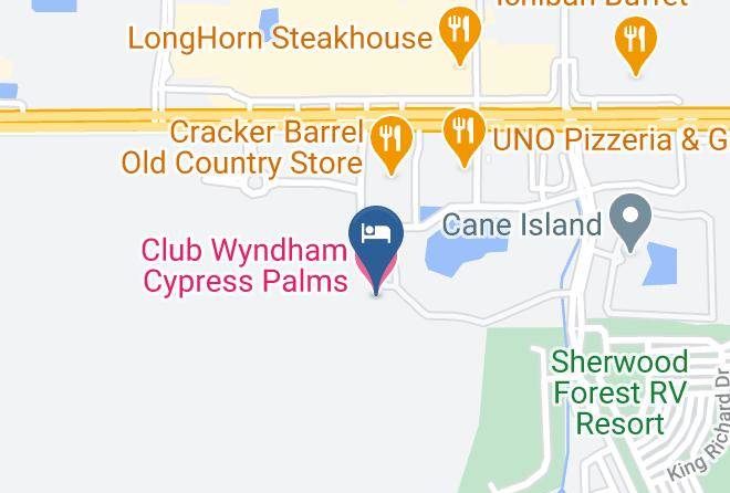 Osceola - Club Wyndham Cypress Palms Maps