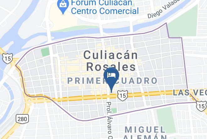 Culiacan - Wyndham Executivo Culiacan Maps