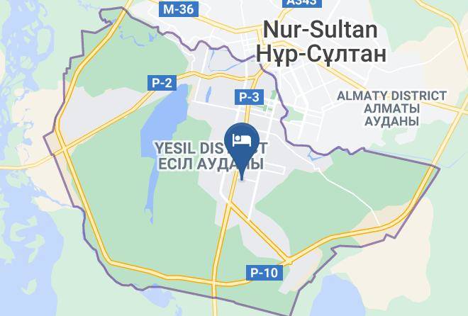 Nur Sultan - Wyndham Garden Astana Maps
