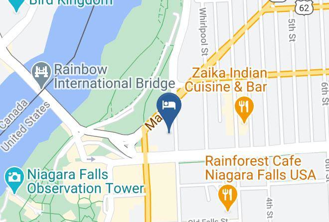 Wyndham Garden At Niagara Falls Map