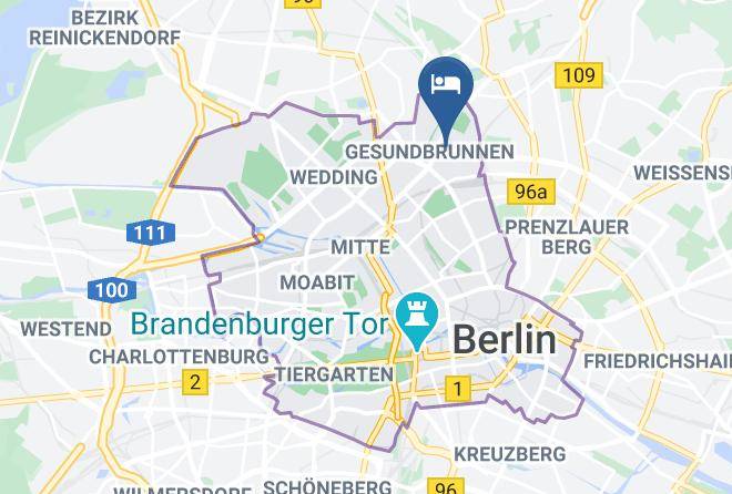 Stadt Berlin - Wyndham Garden Berlin Mitte Maps