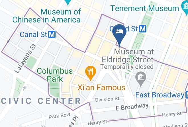 New York - Wyndham Garden Chinatown Maps
