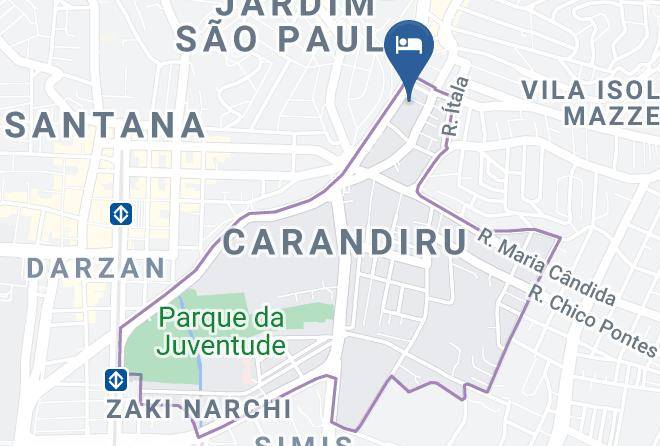 Sao Paulo Vila Guilherme - Wyndham Garden Convention Nortel Maps