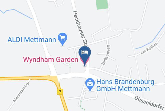 Mettmann - Wyndham Garden Duesseldorf Mettmann Maps