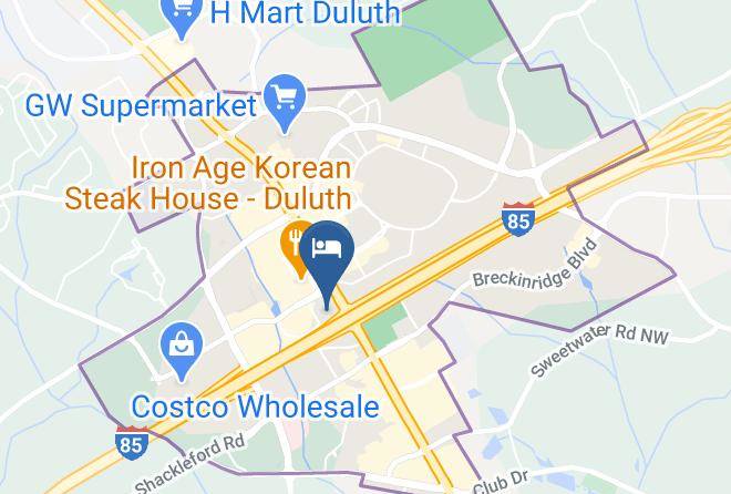 Gwinnett - Wyndham Garden Duluth Maps