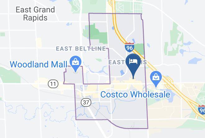 Kent County - Wyndham Garden Grand Rapids Airport Maps