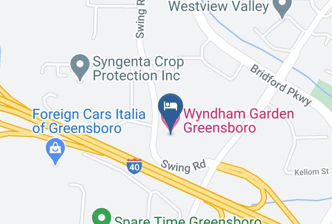 Guilford - Wyndham Garden Greensboro Maps