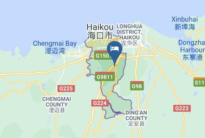 Haikou - Wyndham Garden Haikou South Maps