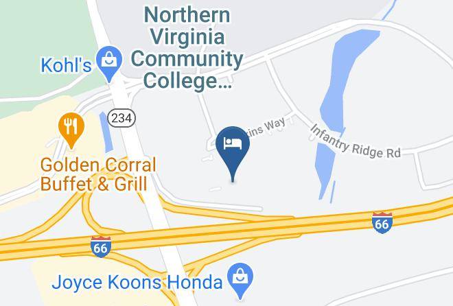 Prince William - Wyndham Garden Manassas Maps