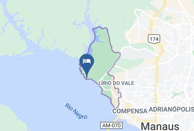 Manaus - Tropical Executive Hotel Maps