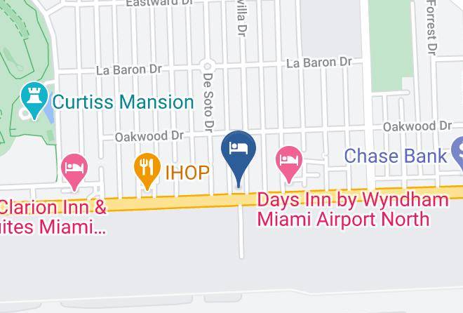 Miami Dade - Wyndham Garden Miami Int'l Airport Maps