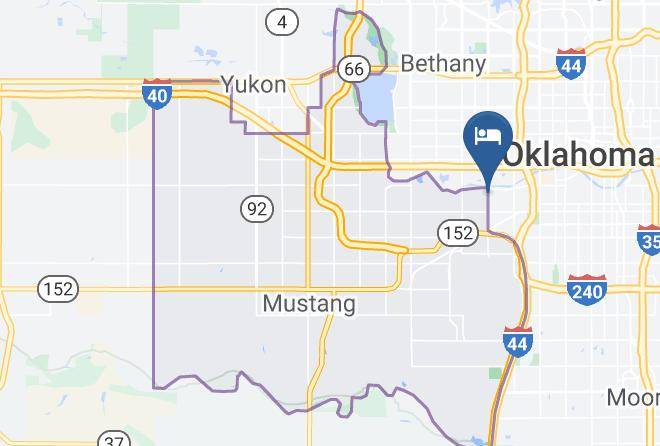 Wyndham Garden Oklahoma City Airport Map