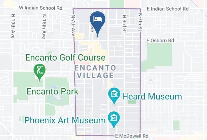 Maricopa - Ramada By Wyndham Phoenix Midtown Maps