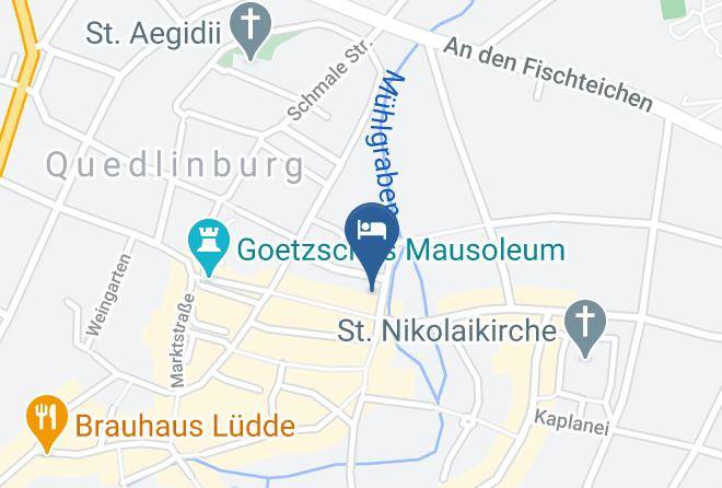 Harz - Wyndham Garden Quedlinburg Stadtschloss Maps