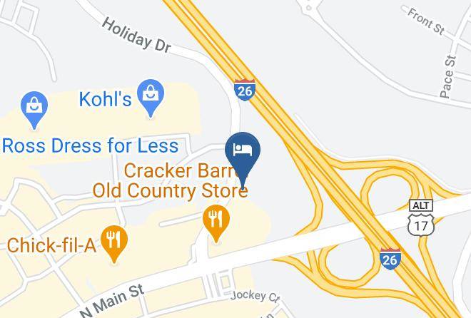 Berkeley - Wyndham Garden Summerville Maps