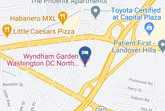Prince George S - Wyndham Garden Washington Dc North Bw Parkway Maps